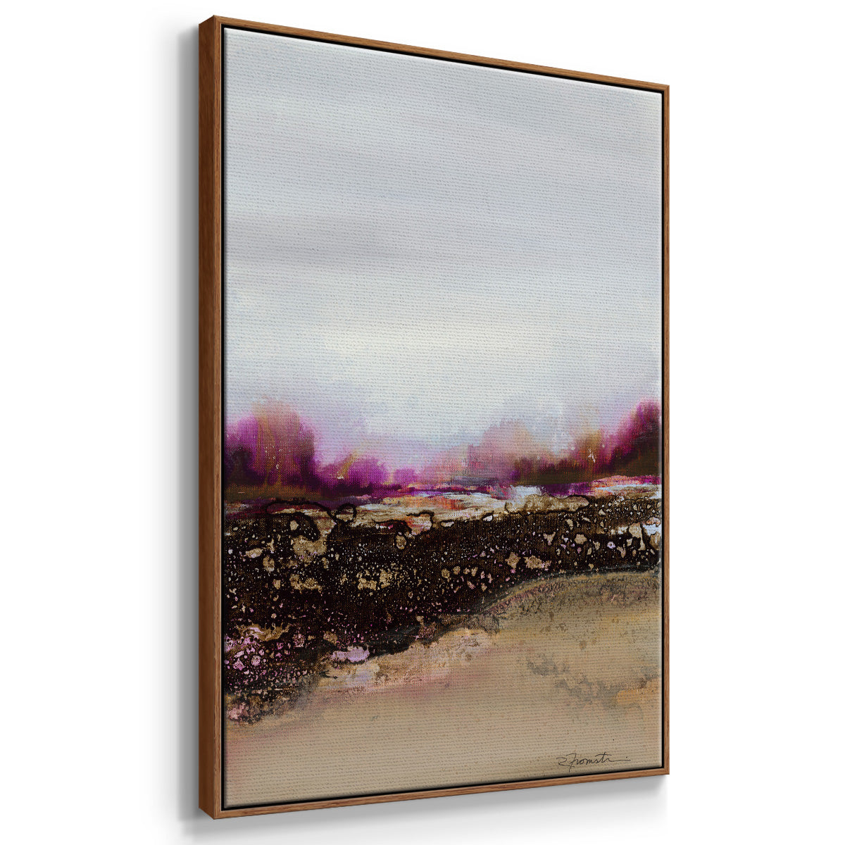 Reflections of My Mind - Framed Premium Gallery Wrapped Canvas L Frame - Ready to Hang