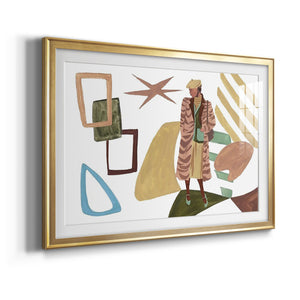 Vintage Vibes I - Modern Framed Art Print