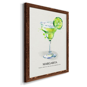 Margarita - Premium Canvas Framed in Barnwood - Ready to Hang