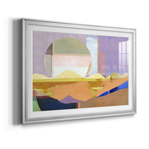 Pink Paint - Modern Framed Art Print