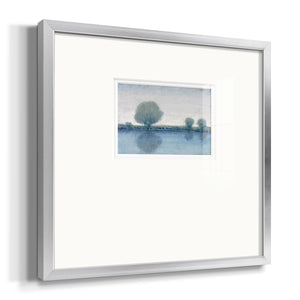 Afternoon Reflection I Premium Framed Print Double Matboard