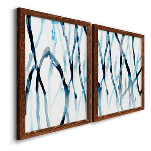 Runnel I - Barnwood Framed Canvas Set