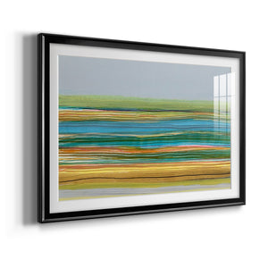 Parallel Striae II - Modern Framed Art Print