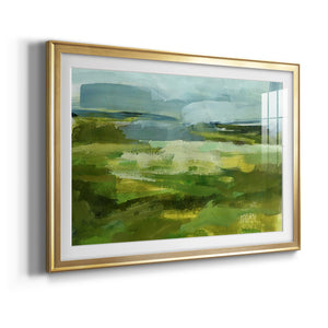 Emerald View I - Modern Framed Art Print