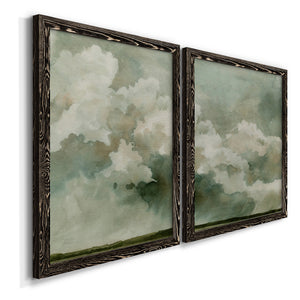Coming Rain I - Barnwood Framed Canvas Set