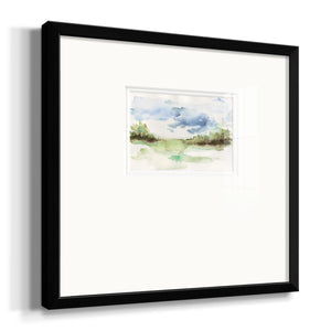 Brush Thickets I Premium Framed Print Double Matboard