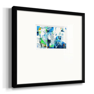 Down the Rapids Premium Framed Print Double Matboard