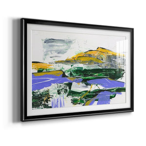 Silent Mountain VI - Modern Framed Art Print