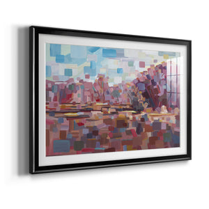 Pretty in Pink - Modern Framed Art Print