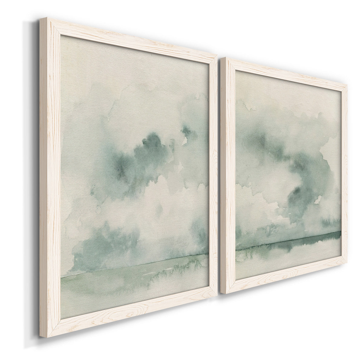 Ocean Impression I - Premium Framed Canvas 2 Piece Set - Ready to Hang
