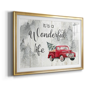 Indigo Kelp I - Modern Framed Art Print