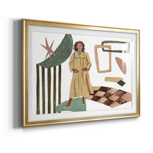 Vintage Vibes VI - Modern Framed Art Print