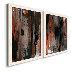 Loft Pastel VII - Barnwood Framed Canvas Set