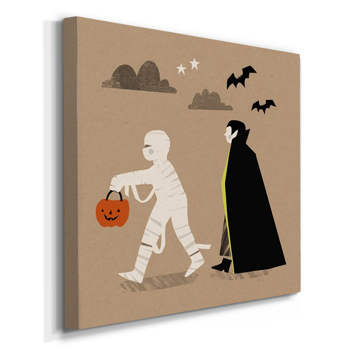 Graphic Halloween IV-Premium Gallery Wrapped Canvas - Ready to Hang