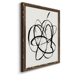 Skate Away II - Premium Canvas Framed in Barnwood - Ready to Hang