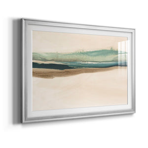 Layered Horizon II - Modern Framed Art Print