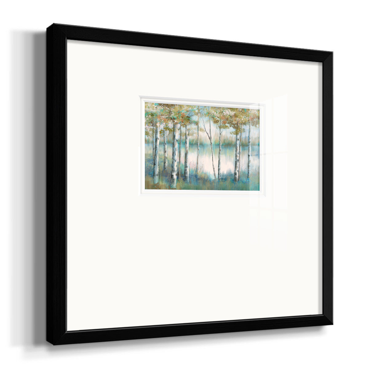 Aspen Lake Premium Framed Print Double Matboard