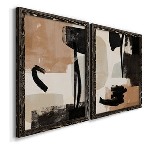 Selective Arrangement III - Premium Framed Canvas 2 Piece Set - Ready to Hang