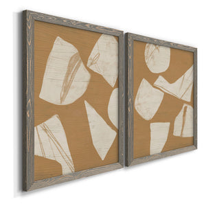 Piecemeal I - Premium Framed Canvas 2 Piece Set - Ready to Hang