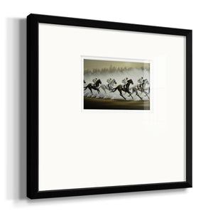 Dusty Race Premium Framed Print Double Matboard