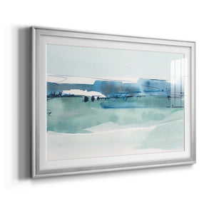 Ultramarine Vista I - Modern Framed Art Print