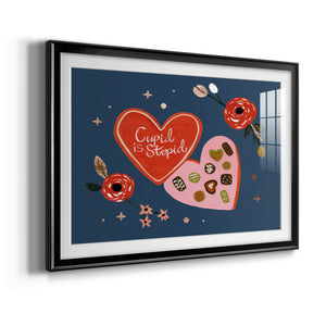 Happy Galentine II - Modern Framed Art Print