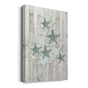 Coastal Christmas IV Premium Gallery Wrapped Canvas - Ready to Hang