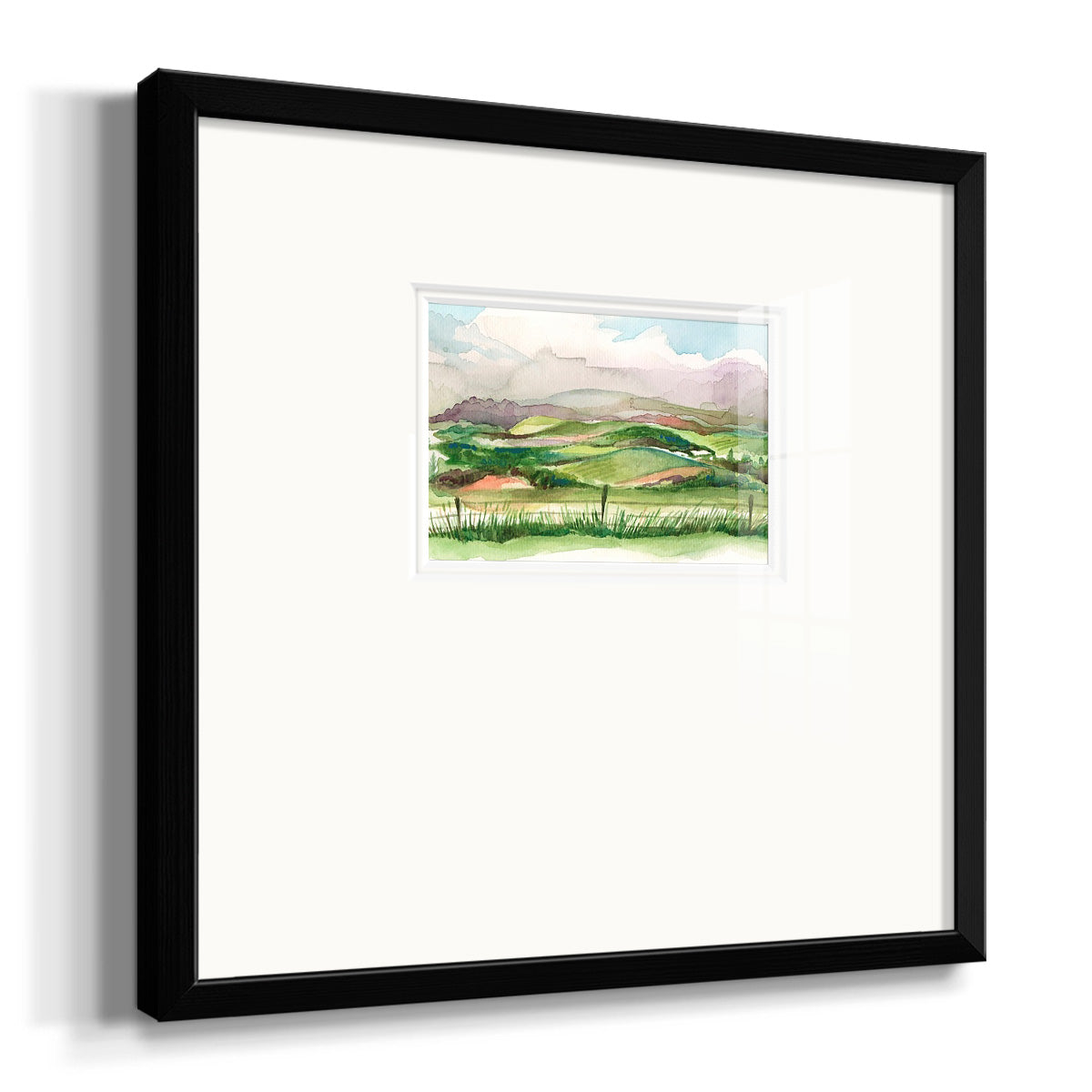 Bennachie Rain II Premium Framed Print Double Matboard