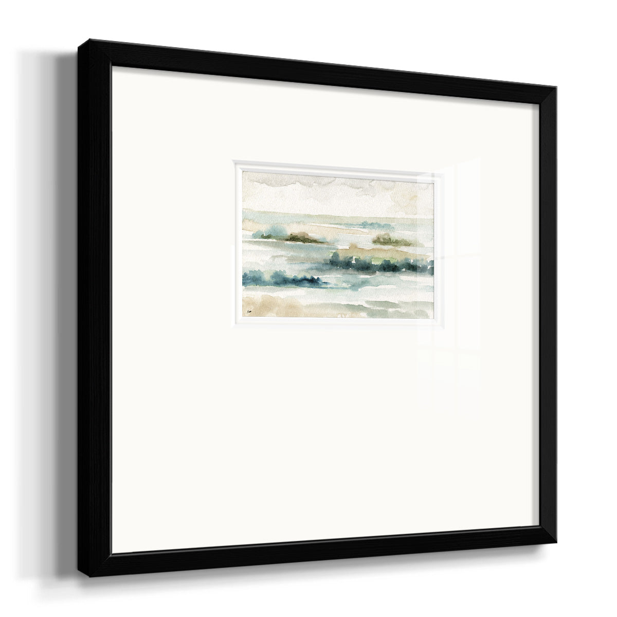 Pastel Panorama Premium Framed Print Double Matboard