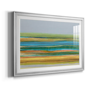 Parallel Striae II - Modern Framed Art Print