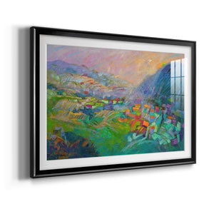 Embraced - Modern Framed Art Print