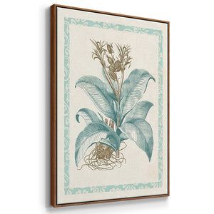 Willow Blue Besler I - Framed Premium Gallery Wrapped Canvas L Frame 3 Piece Set - Ready to Hang