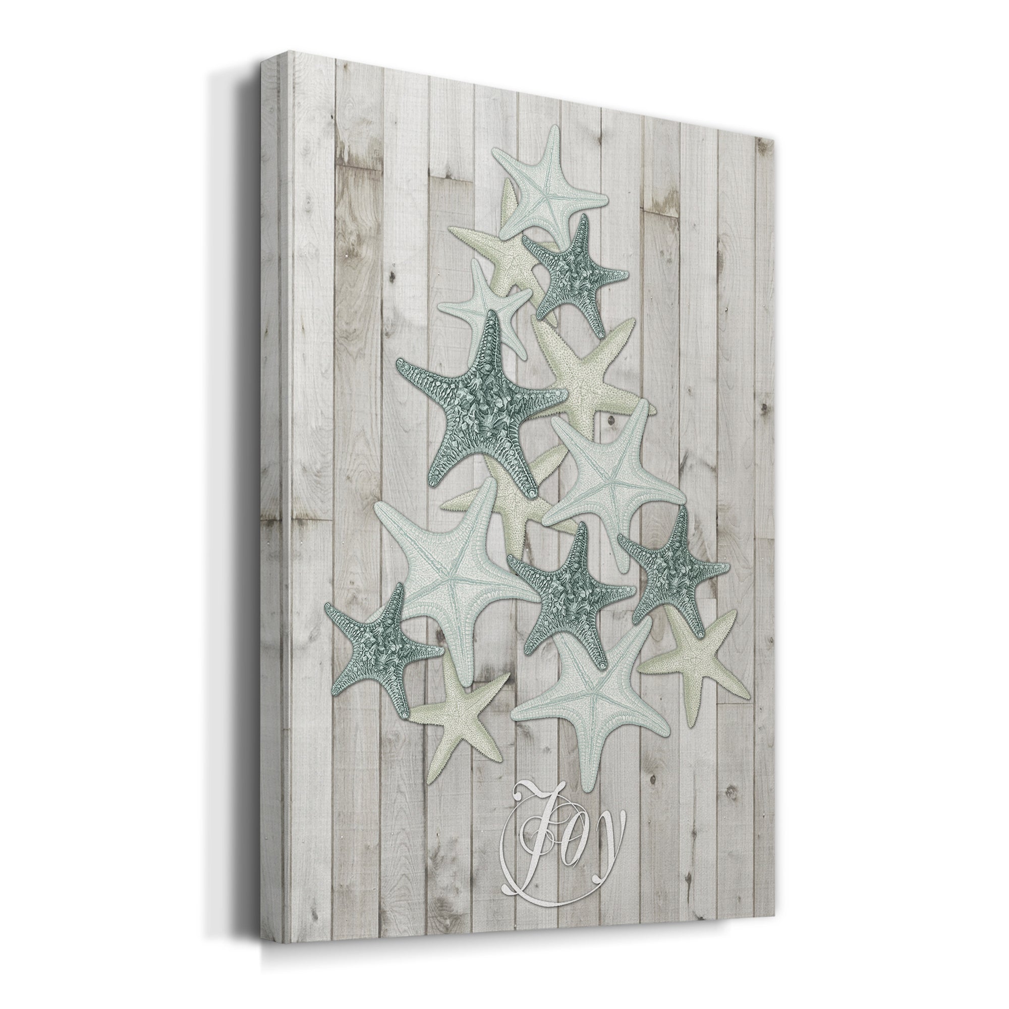Coastal Christmas III Premium Gallery Wrapped Canvas - Ready to Hang