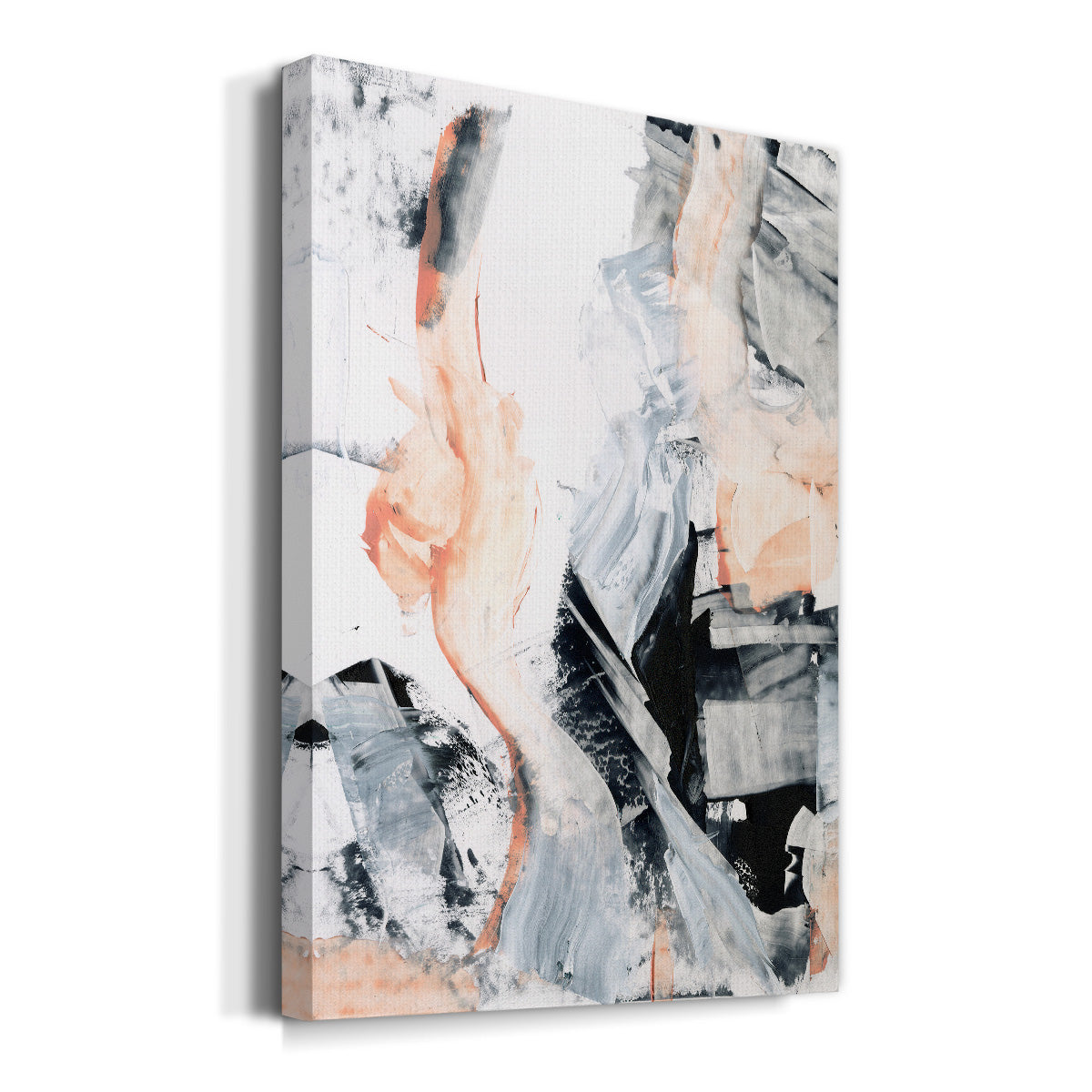 Blush Flame I Premium Gallery Wrapped Canvas - Ready to Hang