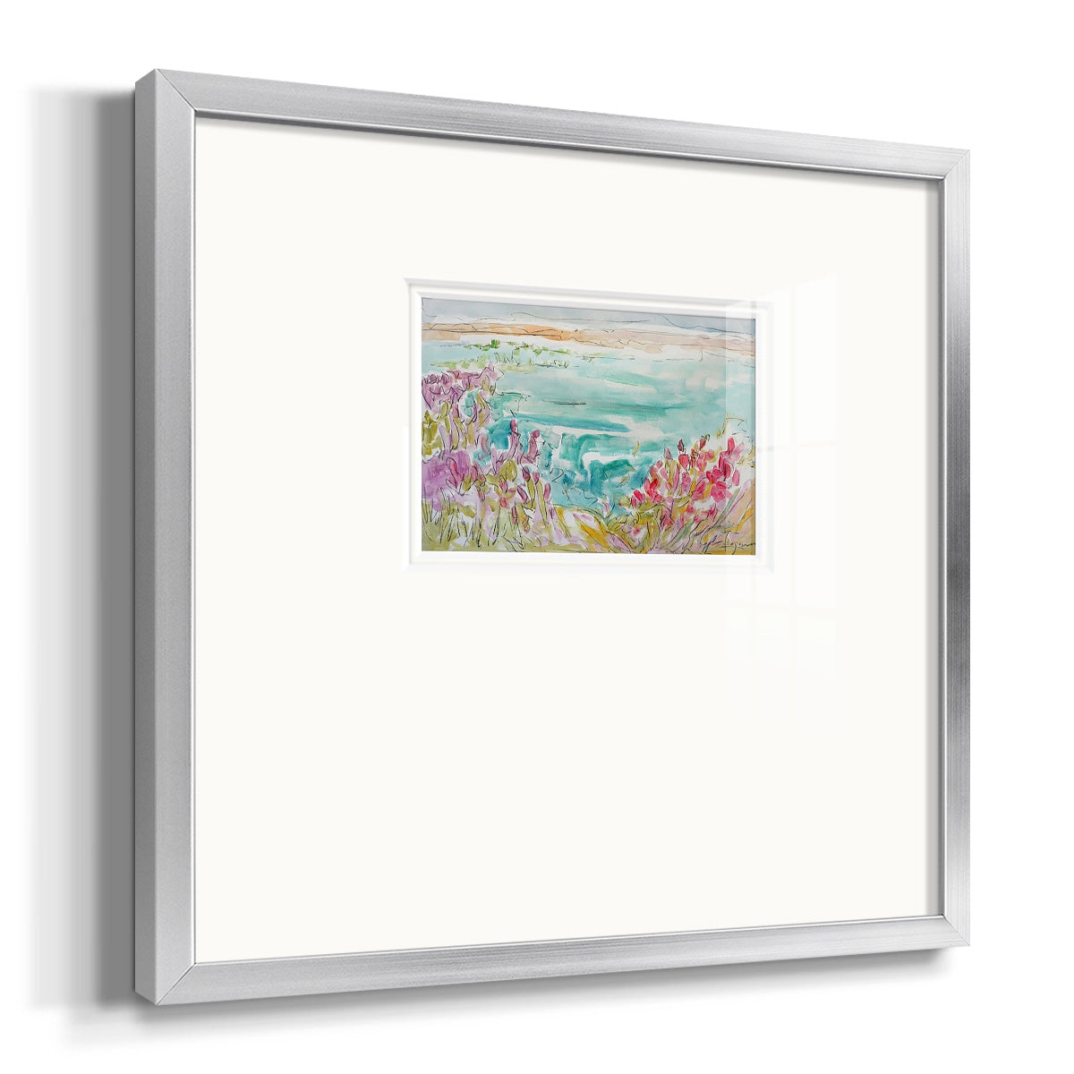 On a Whim, Fly Premium Framed Print Double Matboard