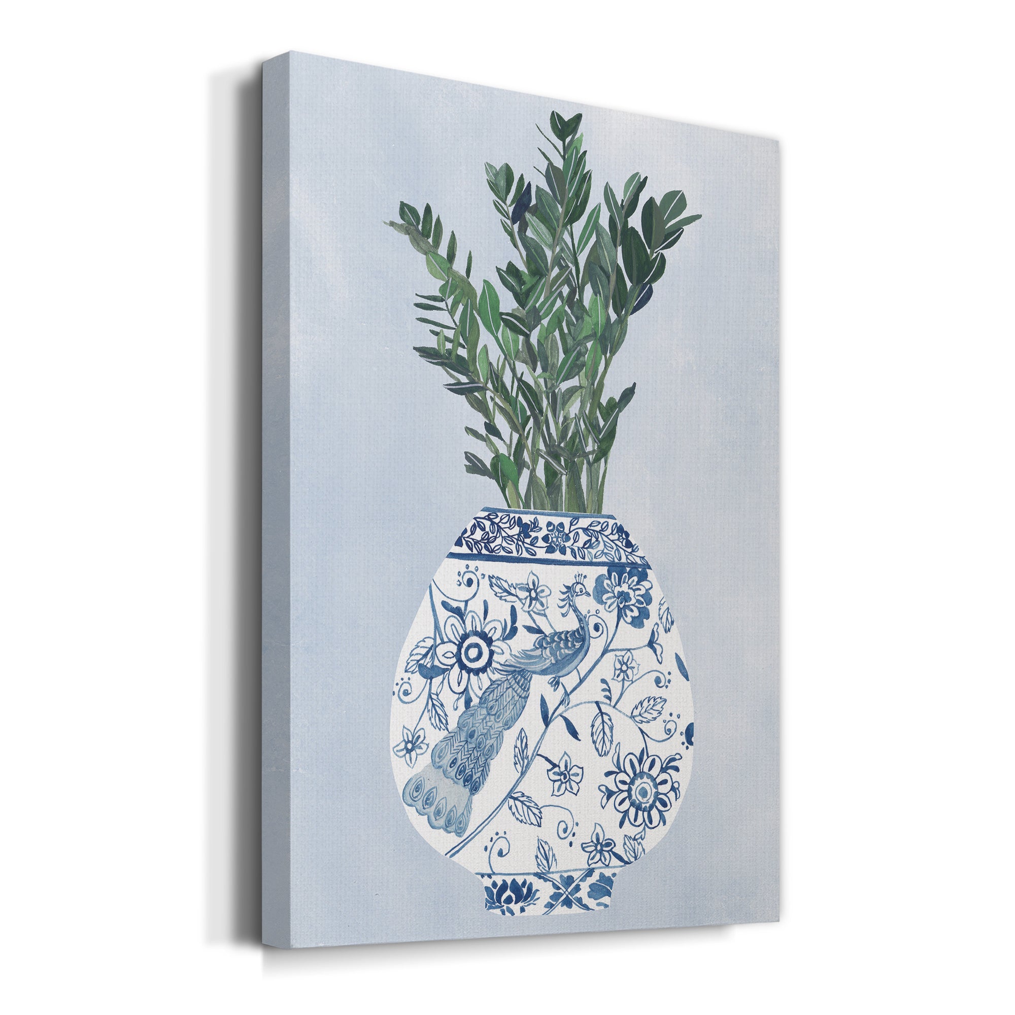 Moonlight Vase I Premium Gallery Wrapped Canvas - Ready to Hang