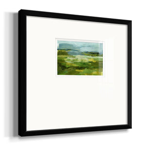 Emerald View I Premium Framed Print Double Matboard