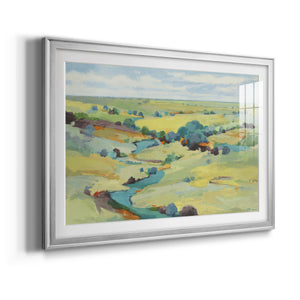Idyll Sweep - Modern Framed Art Print