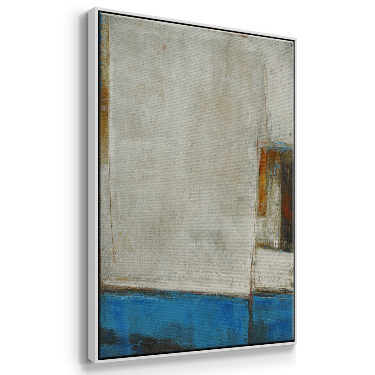 A Warped Window - Framed Premium Gallery Wrapped Canvas L Frame - Ready to Hang
