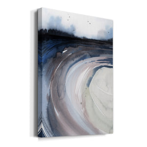 Geode Valley I Premium Gallery Wrapped Canvas - Ready to Hang