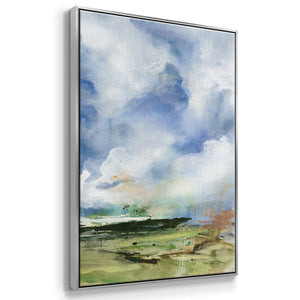 Spring Air II - Framed Premium Gallery Wrapped Canvas L Frame - Ready to Hang