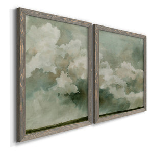 Coming Rain I - Barnwood Framed Canvas Set