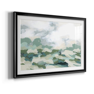 Verdant Hillside II - Modern Framed Art Print