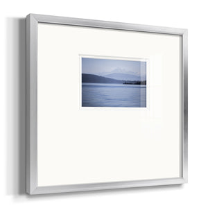 Blue Serenity Premium Framed Print Double Matboard
