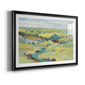 Idyll Sweep - Modern Framed Art Print