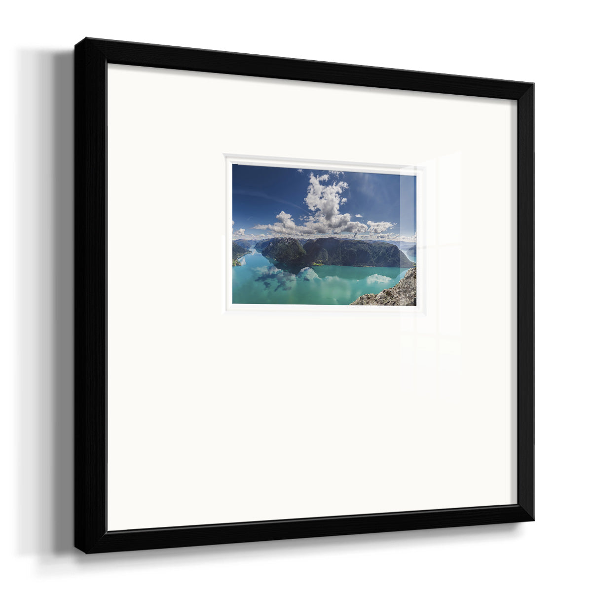 Reflection I- Premium Framed Print Double Matboard