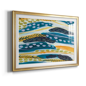 Feathery IV - Modern Framed Art Print