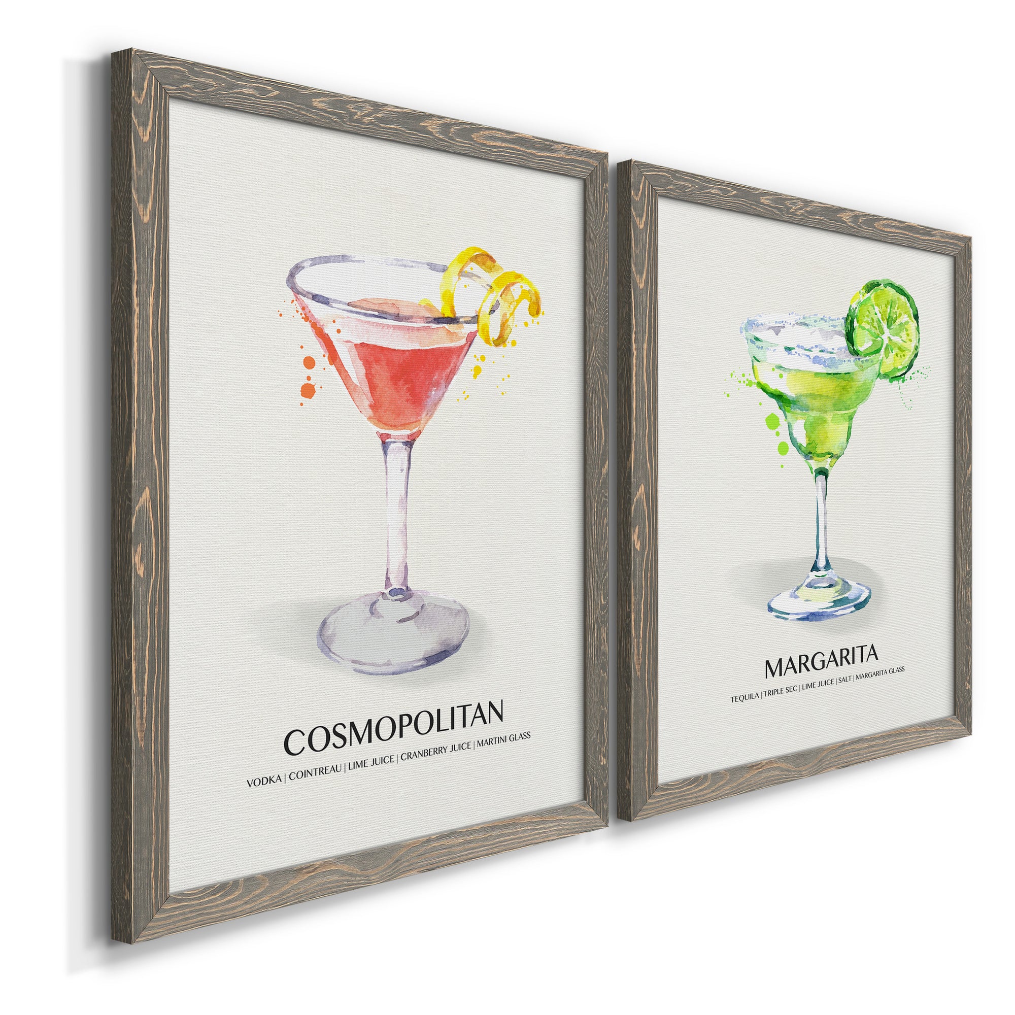Cosmopolitan- Premium Framed Canvas in Barnwood - Ready to Hang