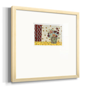 Flowerscape II Premium Framed Print Double Matboard