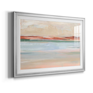 Sienna Horizon II - Modern Framed Art Print